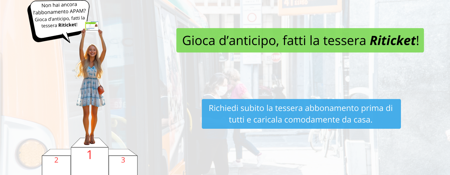 APAM - Campagna di tesseramento per i nuovi abbonati